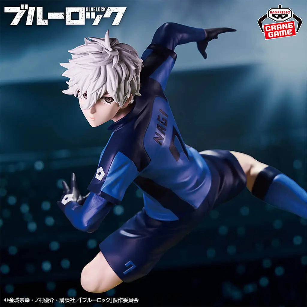 Figurine Seishiro Nagi - Blue Lock (blue prison) - 11 Masters (Banpresto)