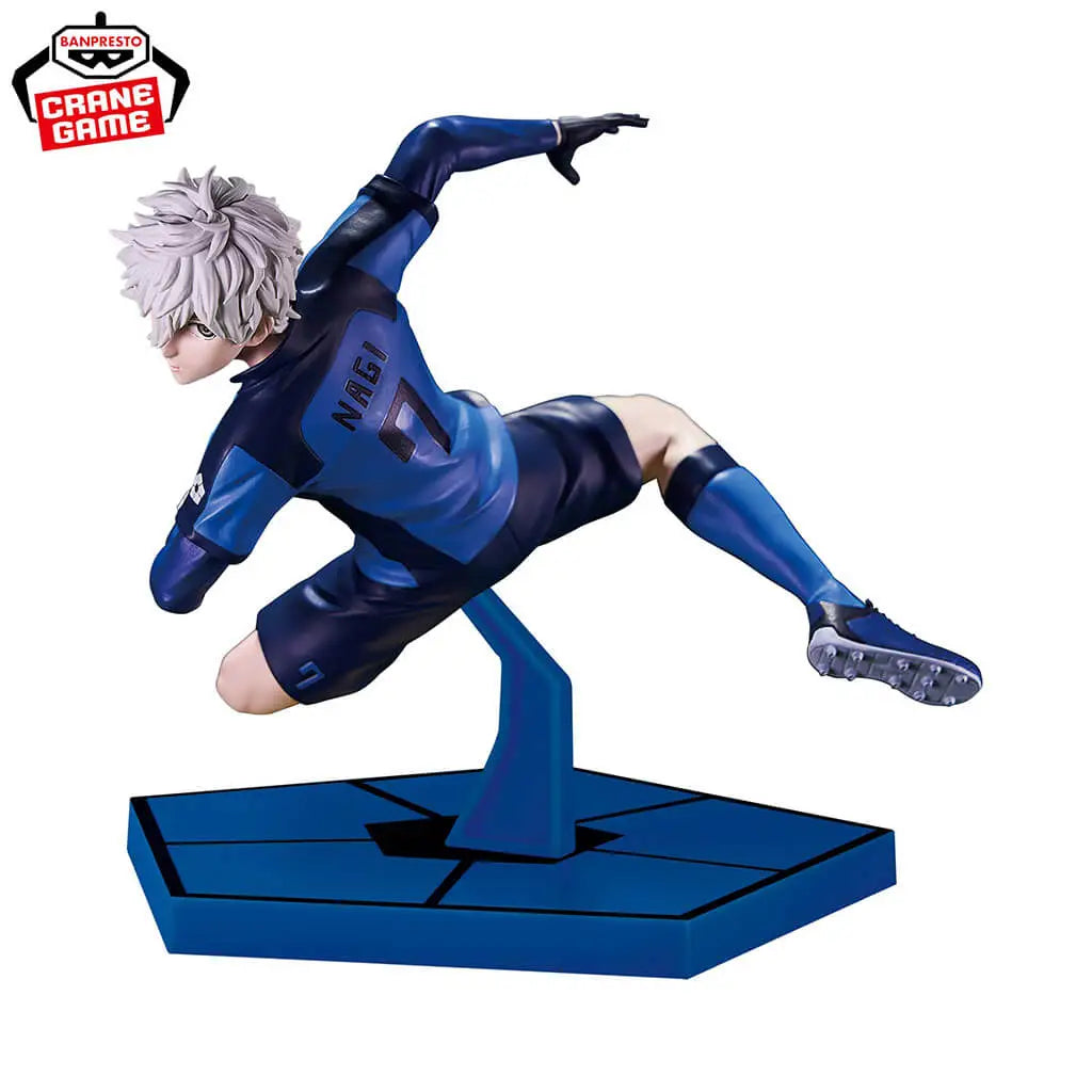 Figurine Seishiro Nagi - Blue Lock (blue prison) - 11 Masters (Banpresto)