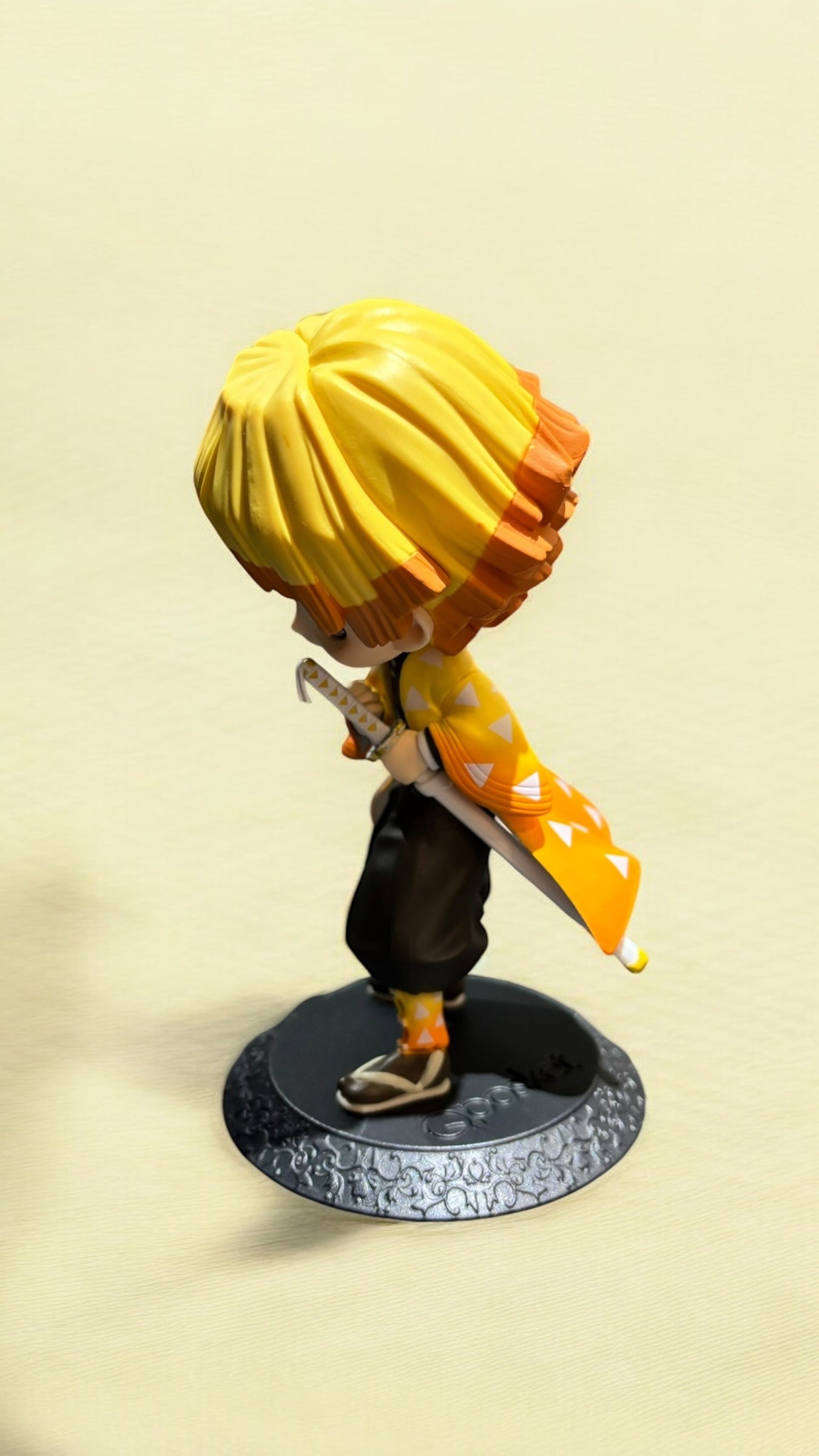 Qposket Zenitsu Agatsuma Ver. A - 14 cm - Occasion sans boîte (très bon état)