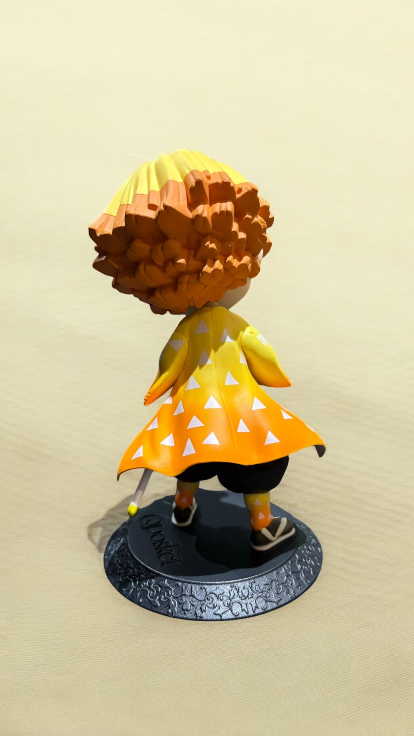 Qposket Zenitsu Agatsuma Ver. A - 14 cm - Occasion sans boîte (très bon état)