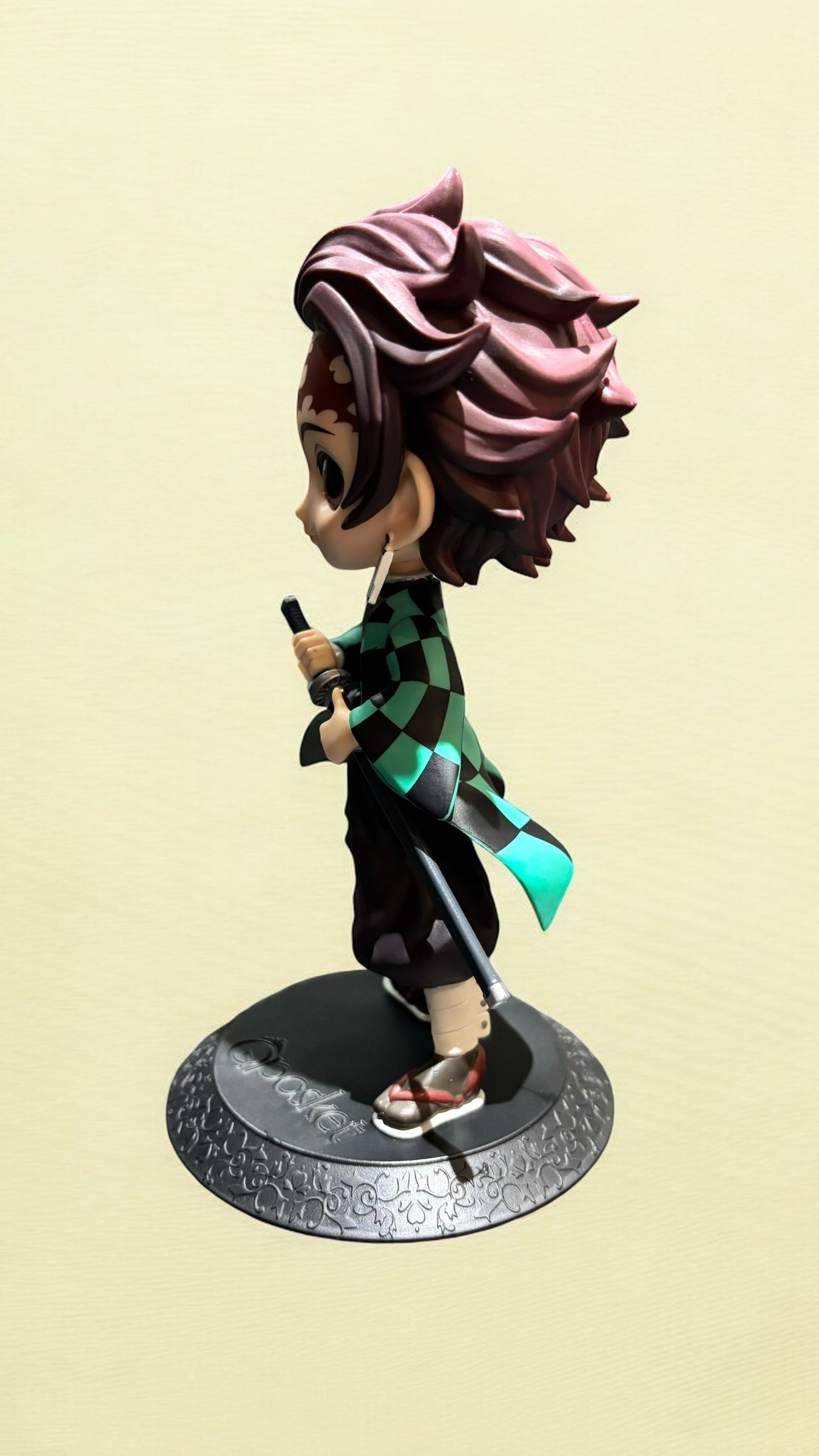 Qposket Tanjiro Kamado Ver. A - 14 cm - Occasion sans boîte (très bon état)